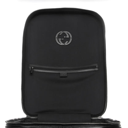 Gucci Imprime Monogram Small Interlocking G Trolley Black 7 of 14