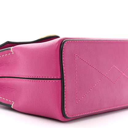 Mulberry Small Classic Grain Calfskin Micro Seaton Pink 8 of 9