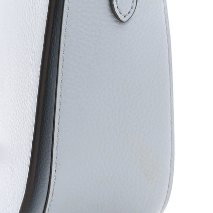 Mulberry Natural Grained Calfskin Small Darley Satchel Poplin Blue 14 of 14