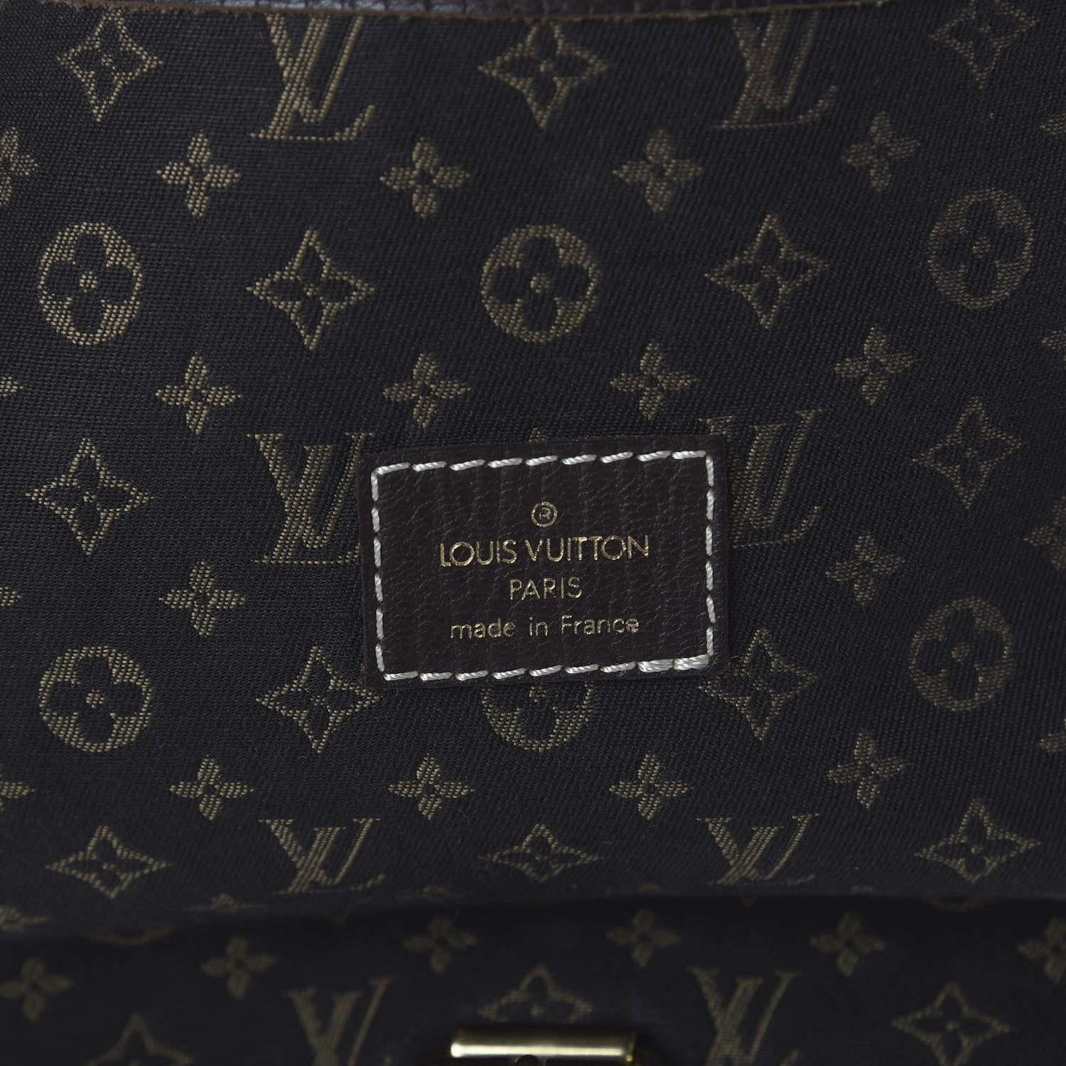 Louis Vuitton Monogram Mini Lin Saumur Ebene 7 of 8