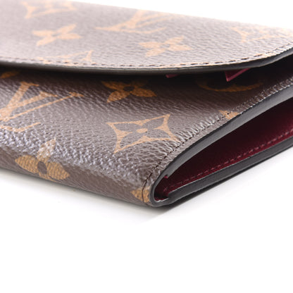 Louis Vuitton Monogram Emilie Wallet Fuchsia 8 of 11