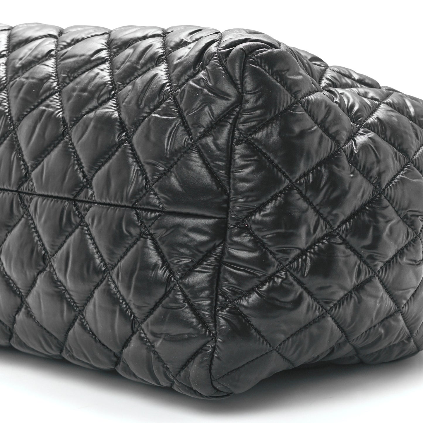 Nylon Coco Cocoon Bowler Black