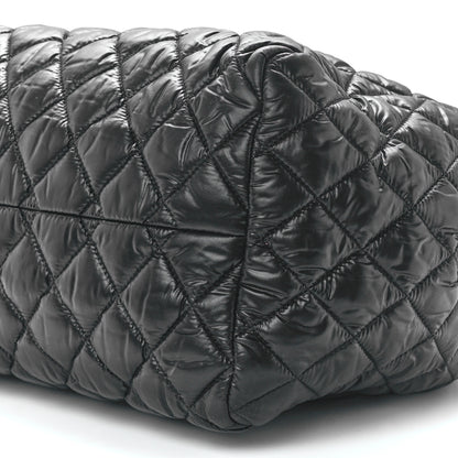 Chanel Nylon Coco Cocoon Bowler Black 10 of 10
