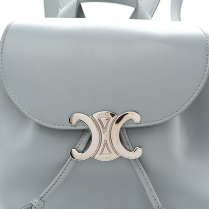 Celine Triomphe Calfskin Bonnie Backpack Ice Blue 9 of 13