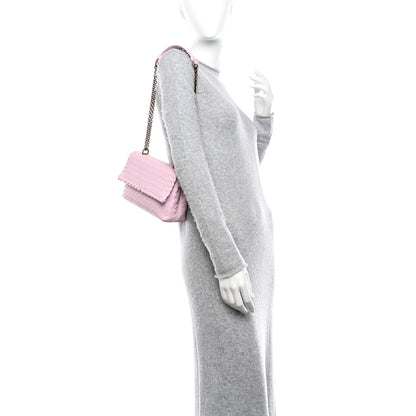 Bottega Veneta Nappa Intrecciato Baby Olimpia Shoulder Bag Dragee 2 of 9