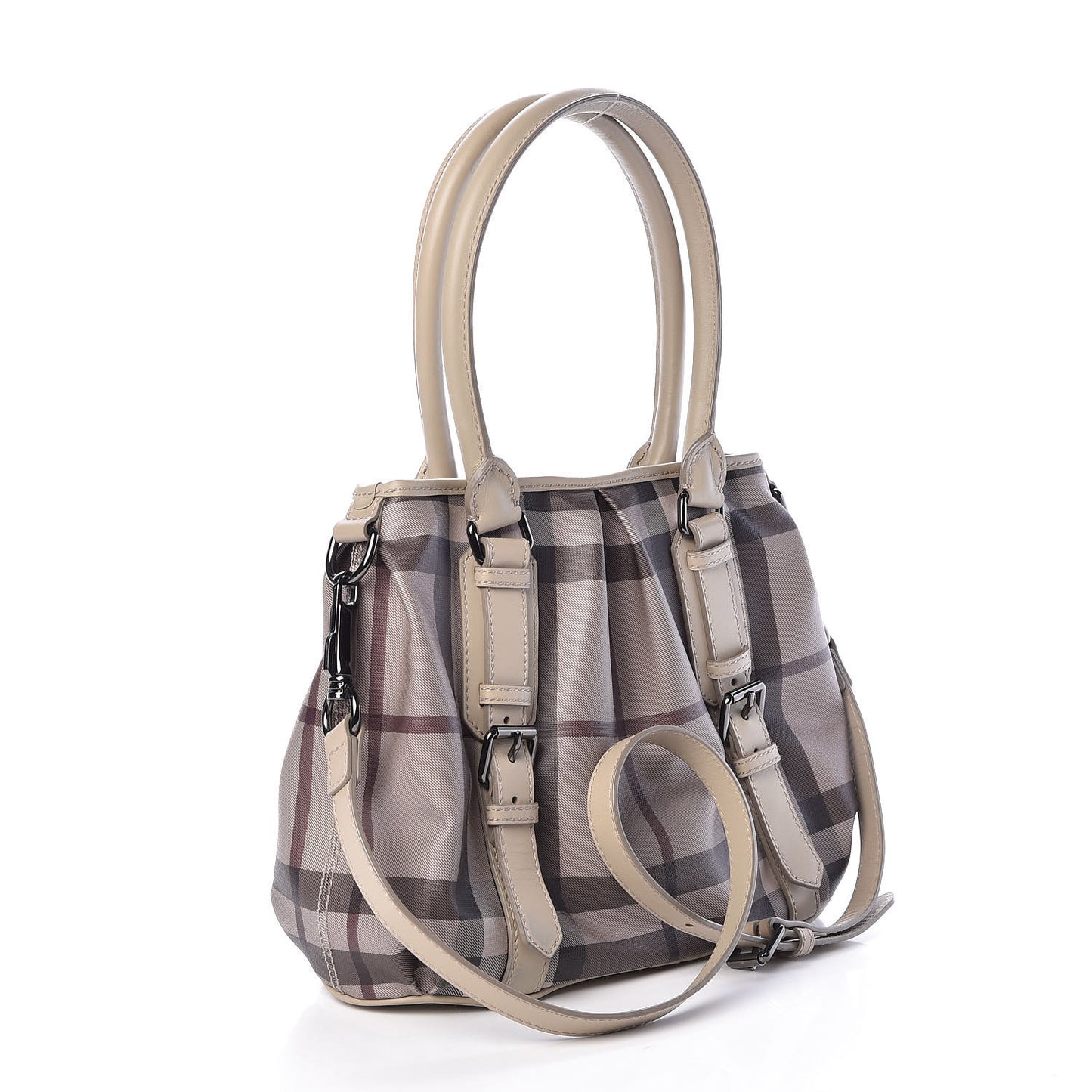 Smoked Check Small Northfield Tote Trench