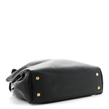 Balenciaga Smooth Calfskin Large Rodeo Top Handle Handbag Black 4 of 9