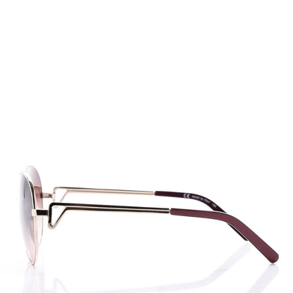 Chloe Round Sunglasses CE112S Light Gold 3 of 9