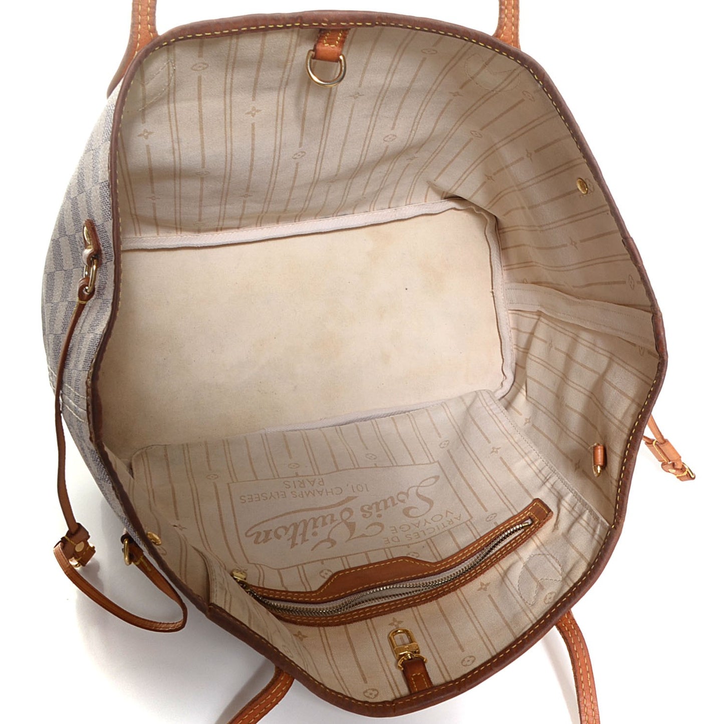 Damier Azur Neverfull MM