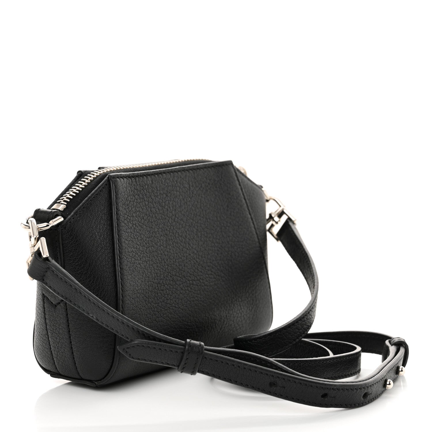 Givenchy Sugar Goatskin Nano Antigona Black 3 of 11