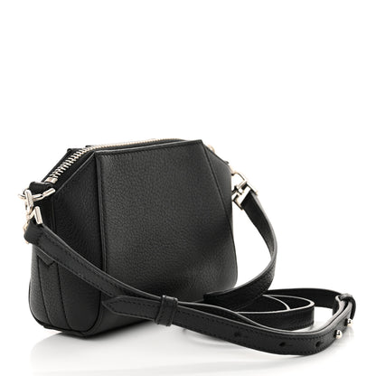 Givenchy Sugar Goatskin Nano Antigona Black 3 of 11