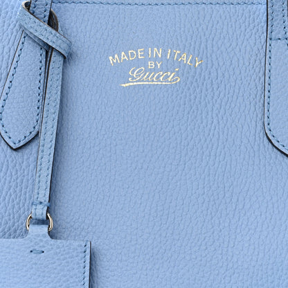 Gucci Dollar Calfskin Small Swing Tote Mineral Blue 6 of 8