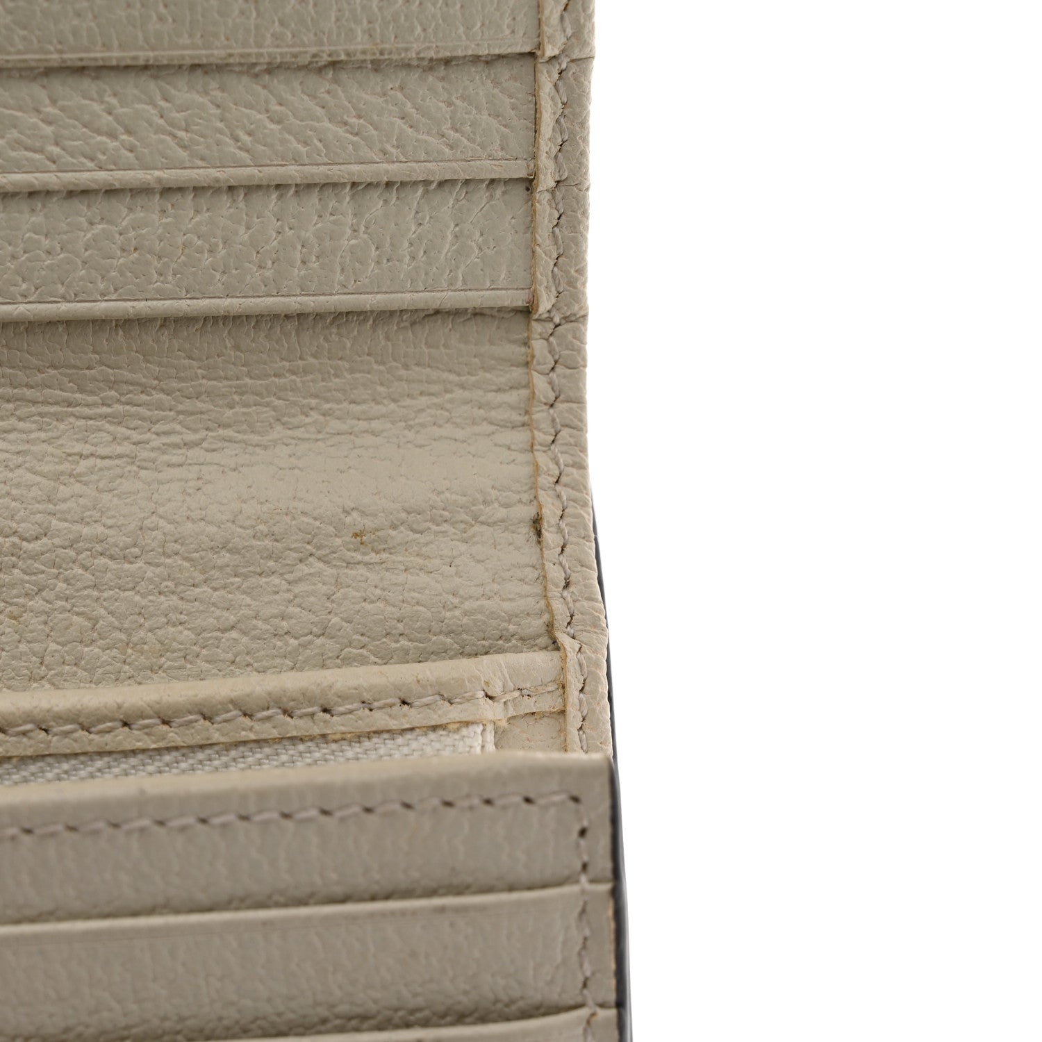 Gucci GG Supreme Monogram Web Queen Margaret Card Case Wallet Beige Mystic White 10 of 16