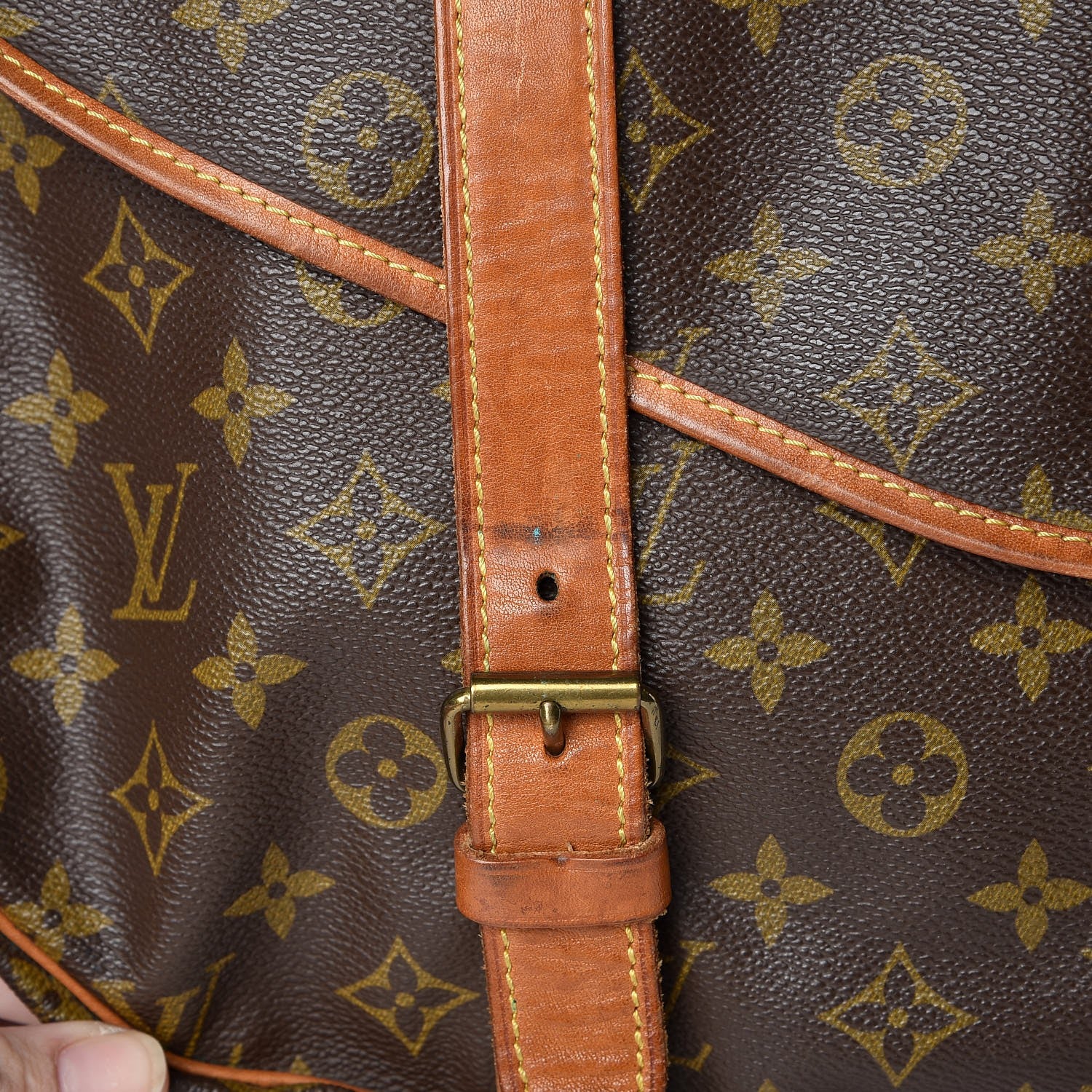Louis Vuitton Monogram Saumur 43 19 of 20