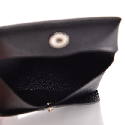 Hermes Epsom Bastia Coin Purse Black 6 of 7