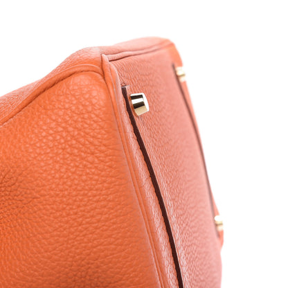 Hermes Togo Birkin 35 Orange 7 of 34