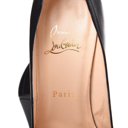 Christian Louboutin Kid Grosgrain Lavalliere 100 Pumps 38.5 Black 5 of 10