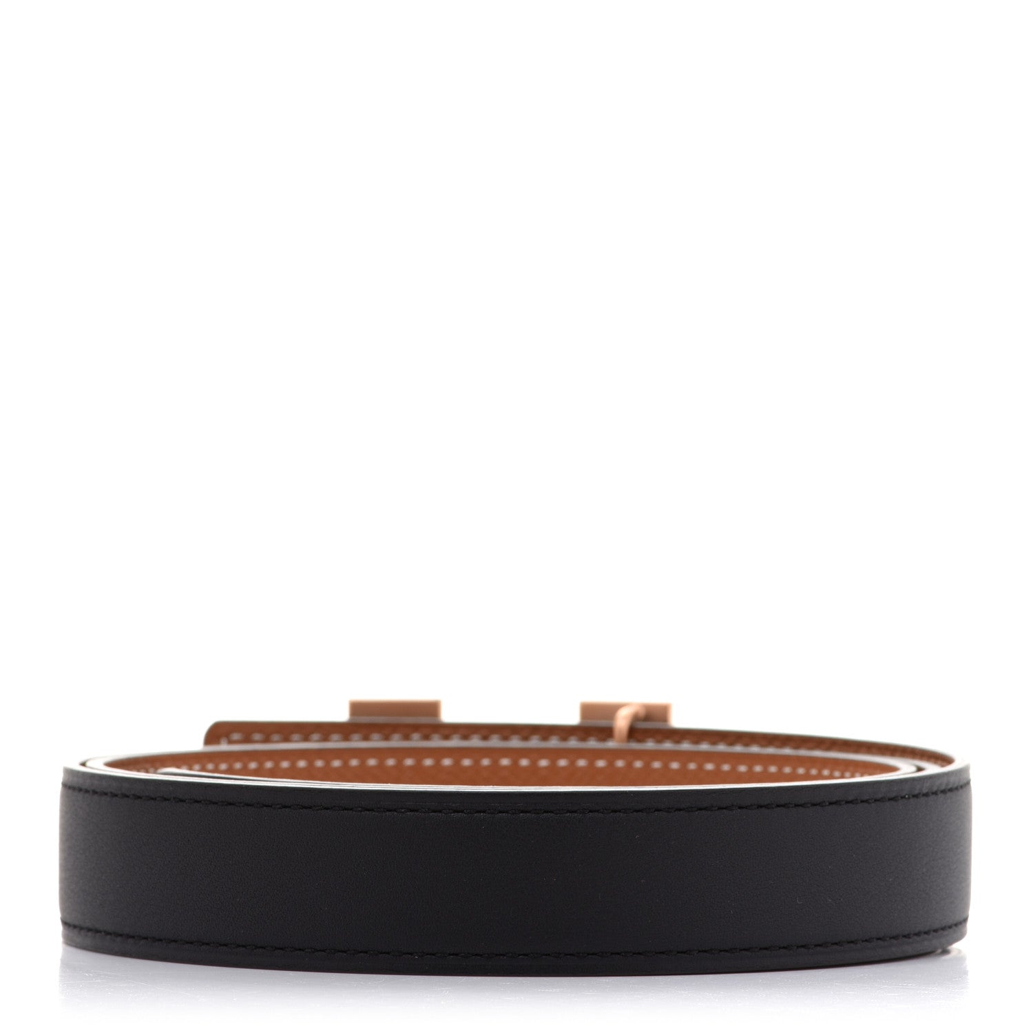 Hermes Swift Epsom 24mm Mini Constance H Belt 90 Black Gold 2 of 8