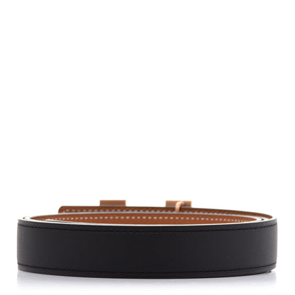 Hermes Swift Epsom 24mm Mini Constance H Belt 90 Black Gold 2 of 8