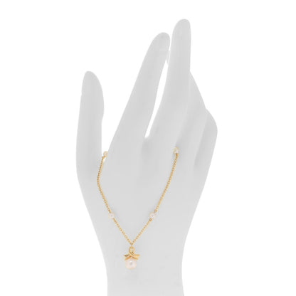 Mikimoto 18K Yellow Gold Akoya Pearl 3.5-4mm Station Bracelet 2 of 7