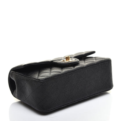 Chanel Caviar Quilted Mini Top Handle Rectangular Flap Black 4 of 9