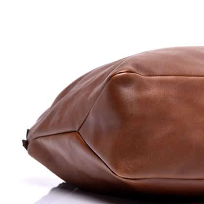 Gucci Calfskin Large Horsebit Chain Hobo Brown 8 of 9