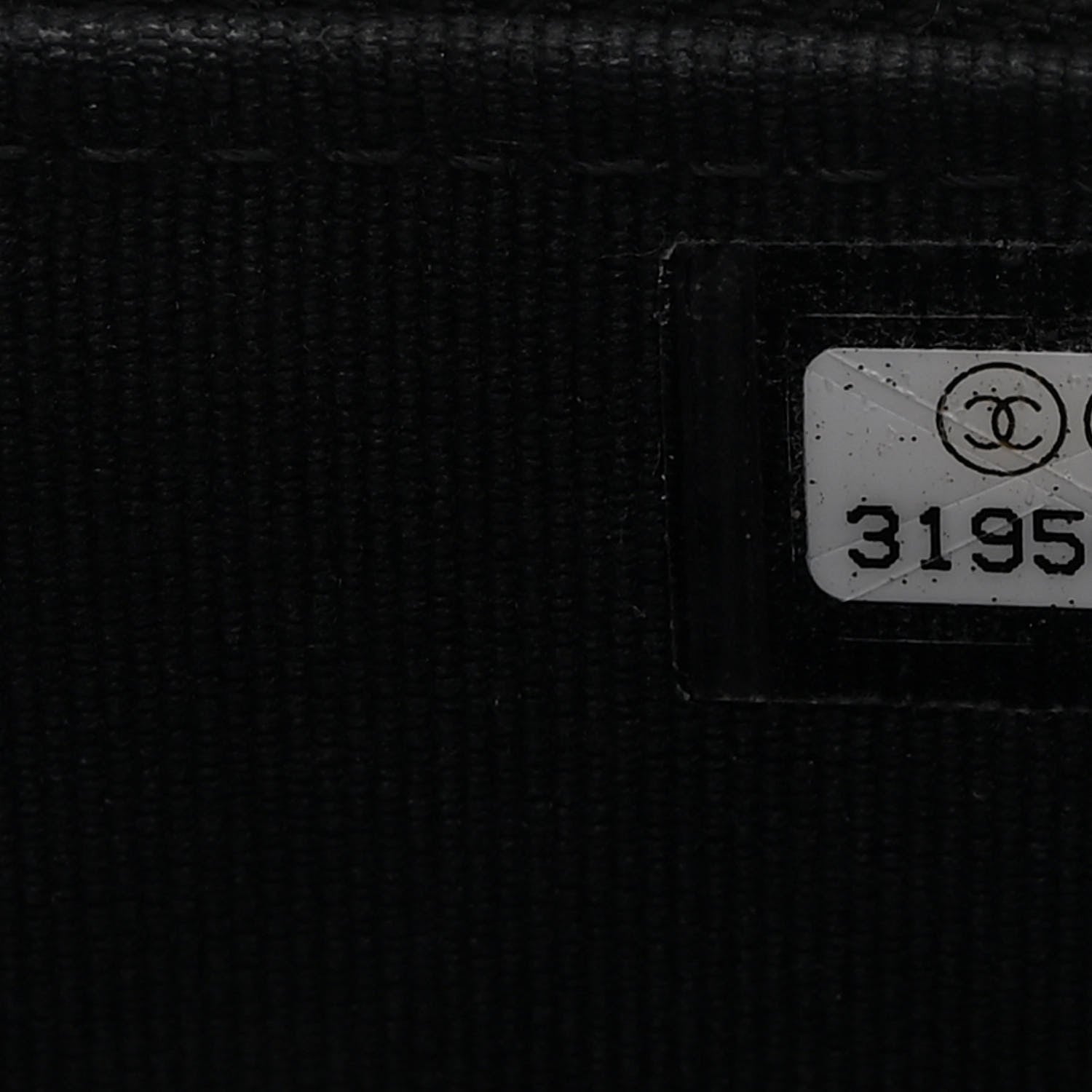 Chanel Lambskin Quilted Small Top Handle Vanity Case With Chain Black 8 of 11