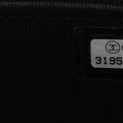 Chanel Lambskin Quilted Small Top Handle Vanity Case With Chain Black 8 of 11