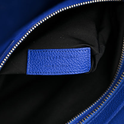 Saint Laurent Calfskin Medium Rive Gauche Cabas Outremer 6 of 17