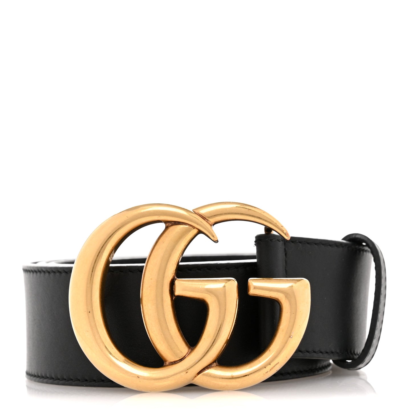 Calfskin Double G 40mm Belt 95 38 Black