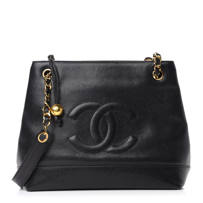 Chanel Caviar CC Shoulder Bag Black 1 of 11