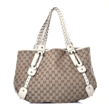 Gucci Monogram Medium Pelham Shoulder Bag Off White 1 of 9