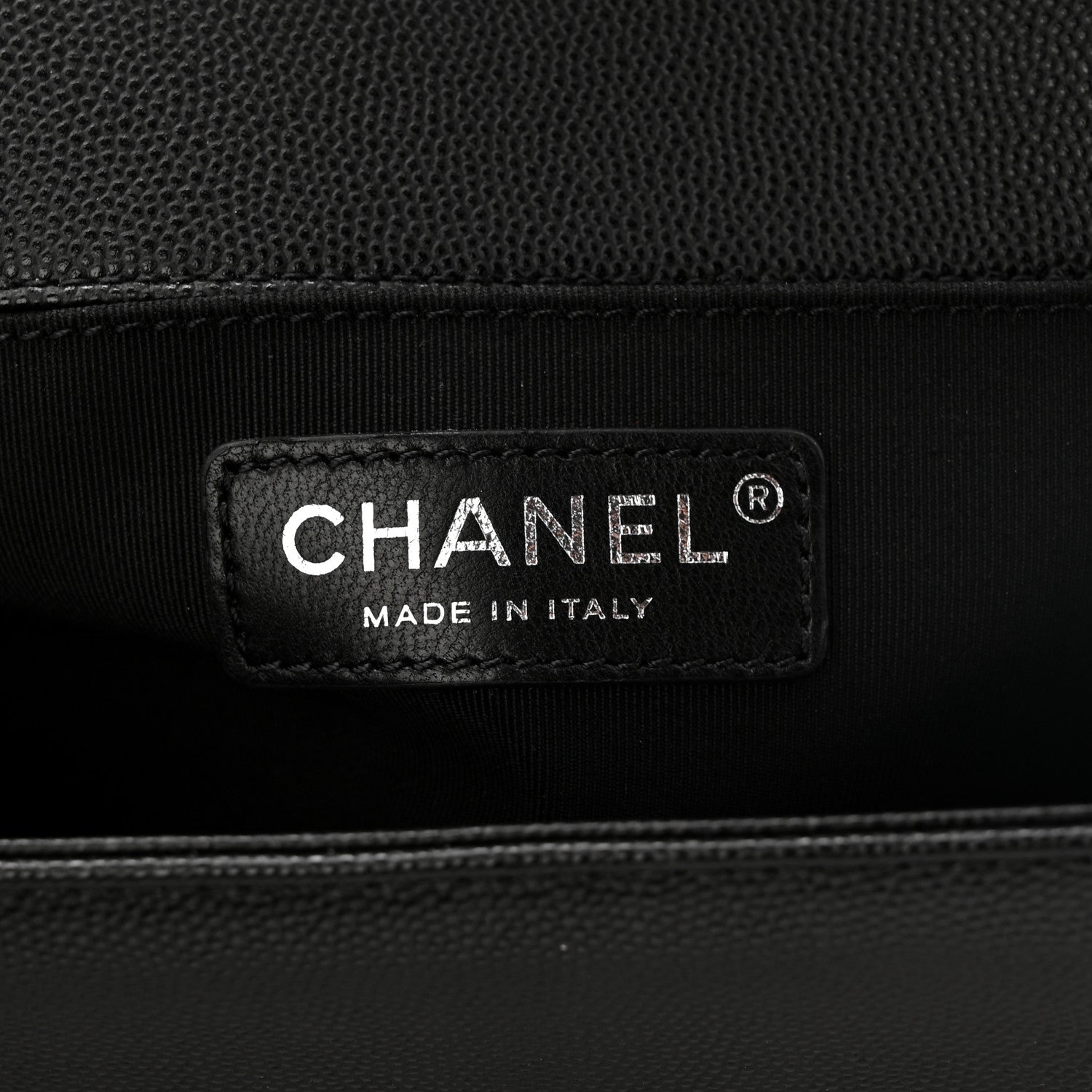 Chanel Caviar Quilted Medium Boy Flap Black 6 of 11