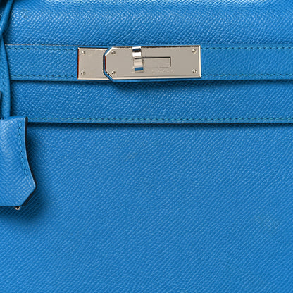 Hermes Epsom Kelly Sellier 28 Bleu Zanzibar 5 of 11