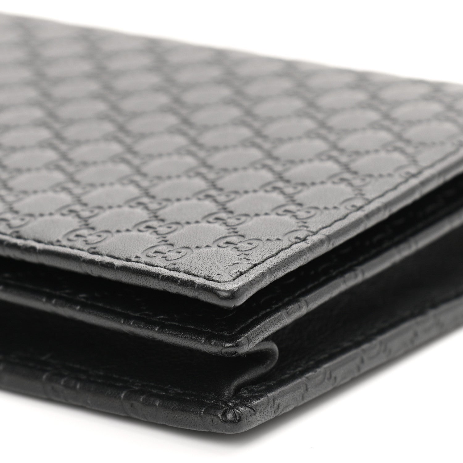 Gucci Microguccissima Crossbody Wallet Black 9 of 9