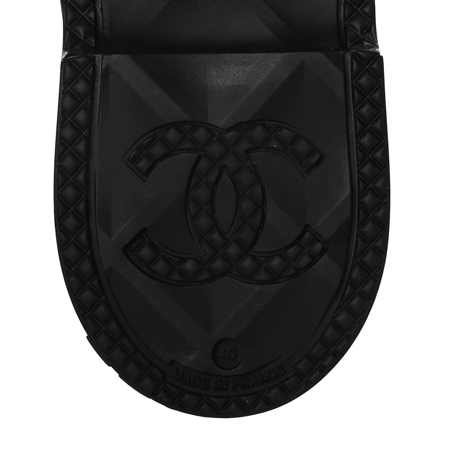 Chanel Caoutchouk CC High Boots 40 Black 8 of 8
