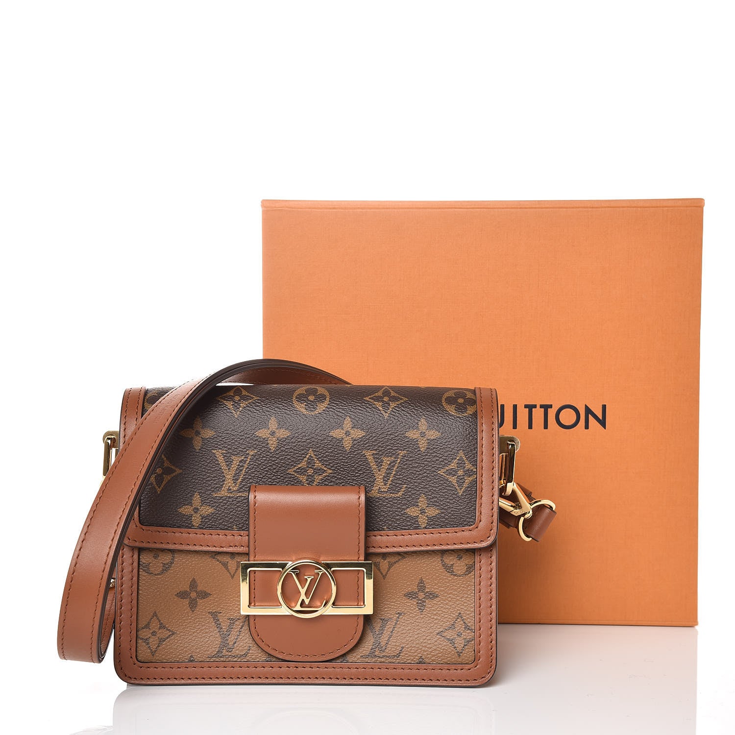 Louis Vuitton Reverse Monogram Dauphine Mini 9 of 9