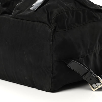 Prada Nylon Vela Medium Backpack Black 10 of 21