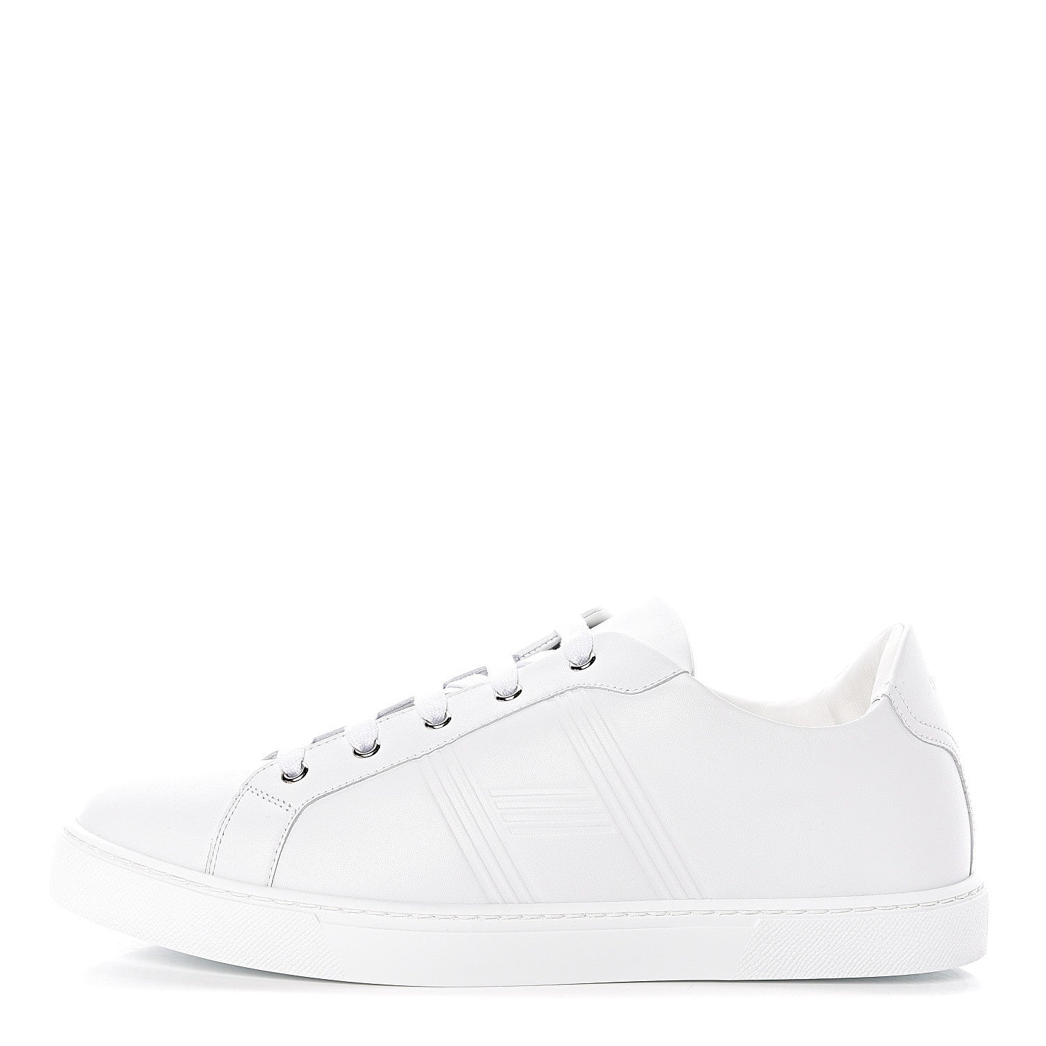 Hermes Calfskin Mens Advantage Sneakers 43 White 1 of 8