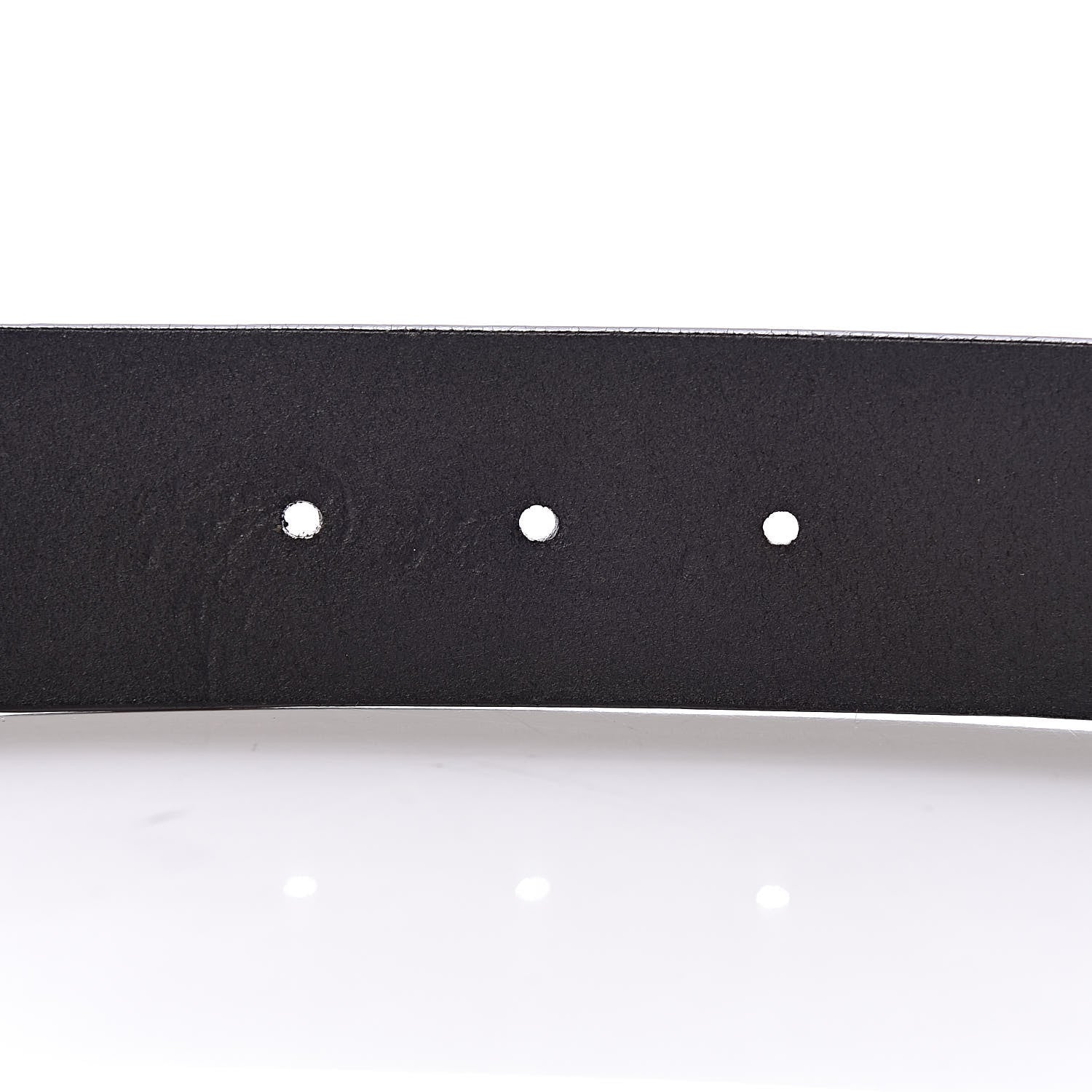 Gucci Calfskin G Buckle Belt 75 30 Black 5 of 7