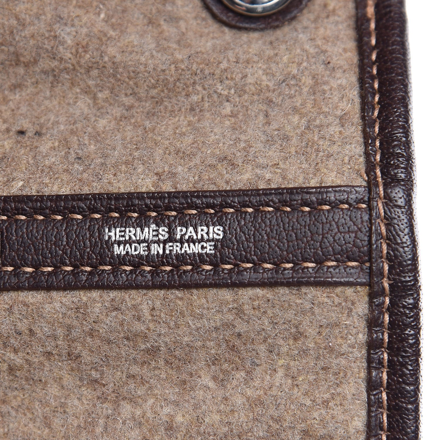 Hermes Ribbed Wool Negonda Garden Party MM 36 6 of 9