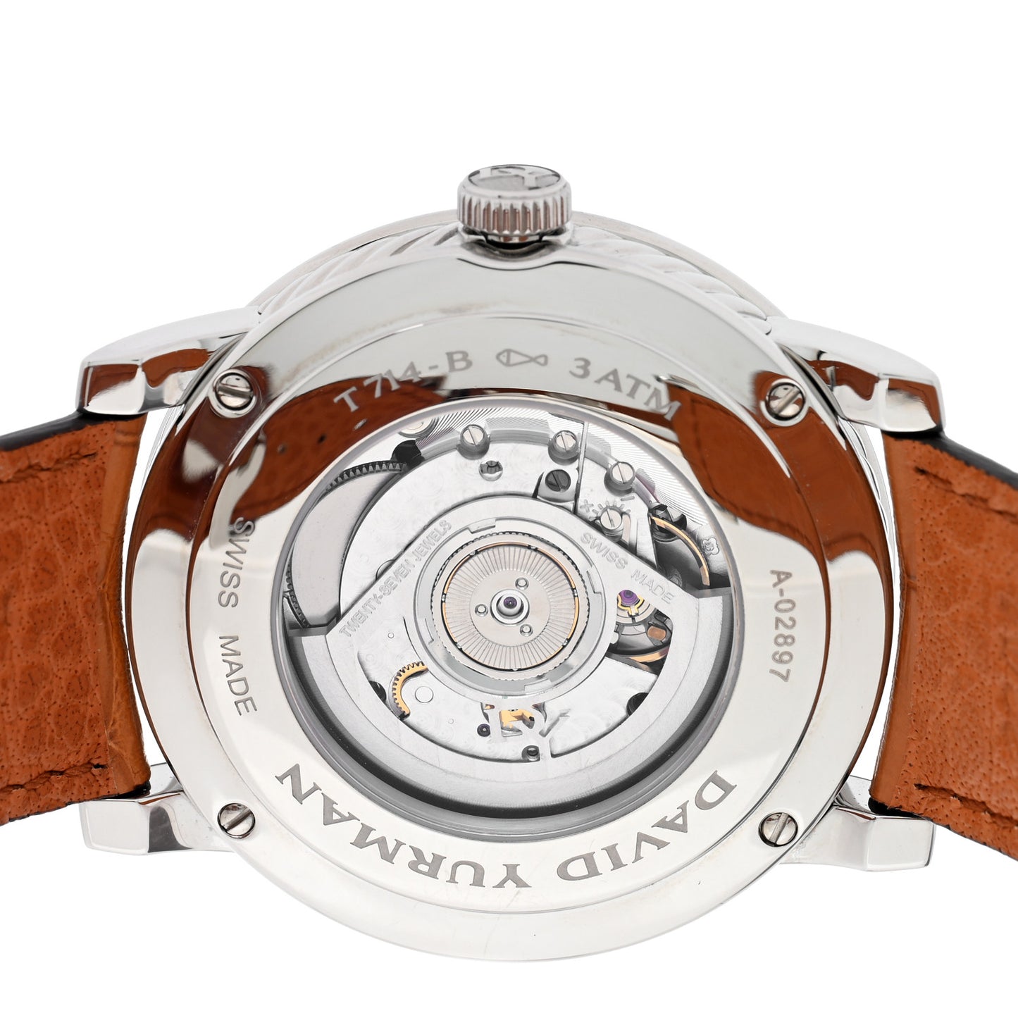 Stainless Steel Alligator 43mm Classic Small Seconds Automatic Watch