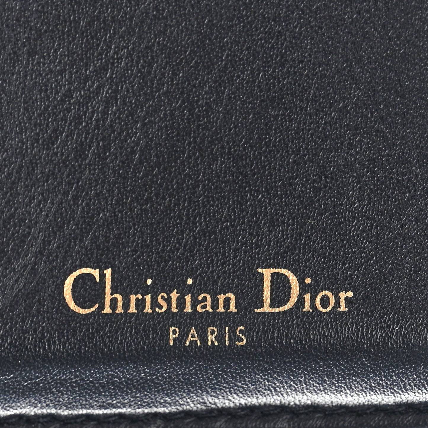 Oblique Saddle Lotus Wallet Blue