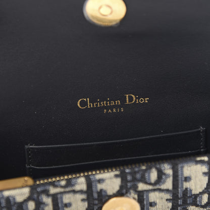 Christian Dior Oblique Saddle Belt Bag Blue 8 of 10