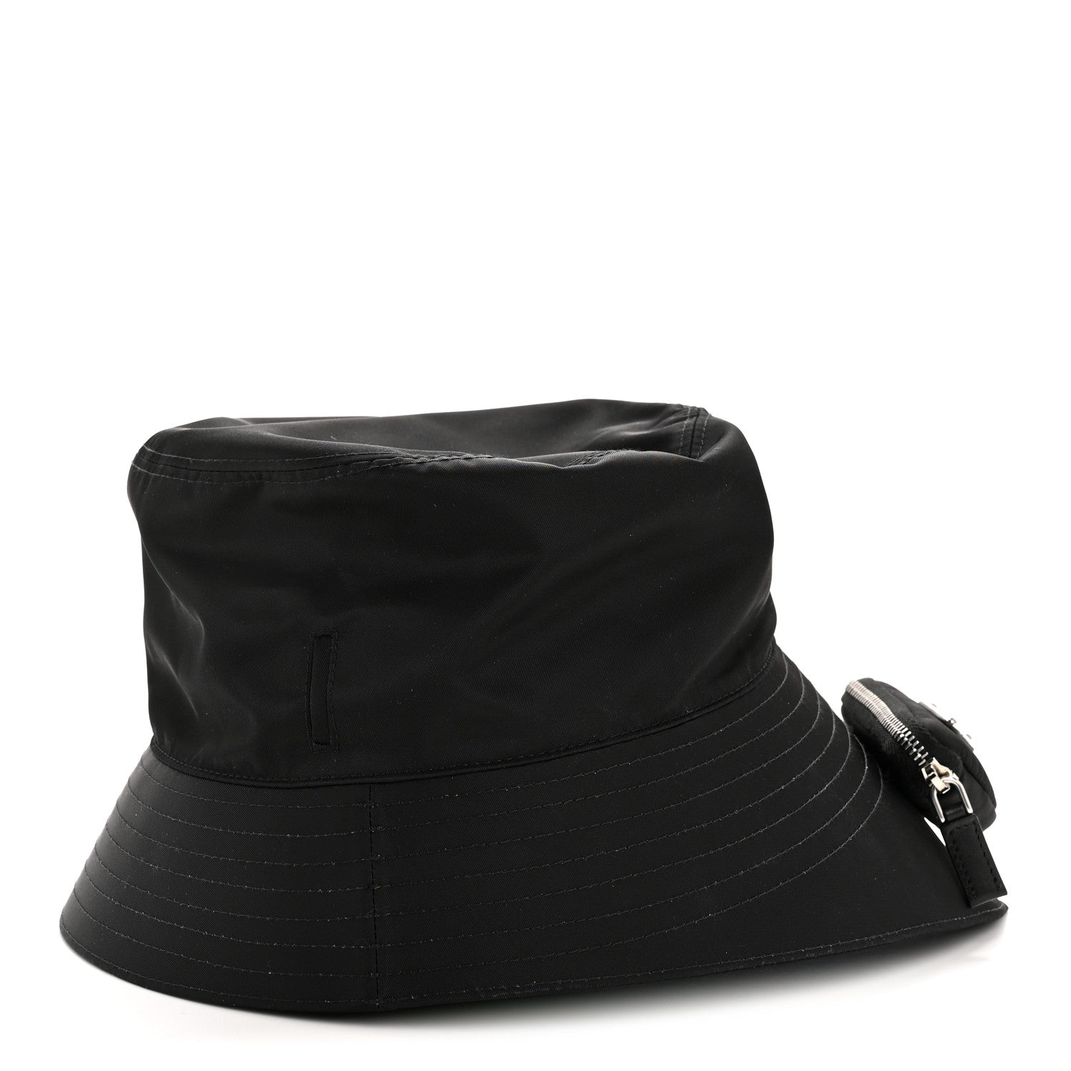 Prada Re-Nylon Mens Multifunctional Bucket Hat XXL Black 1794218