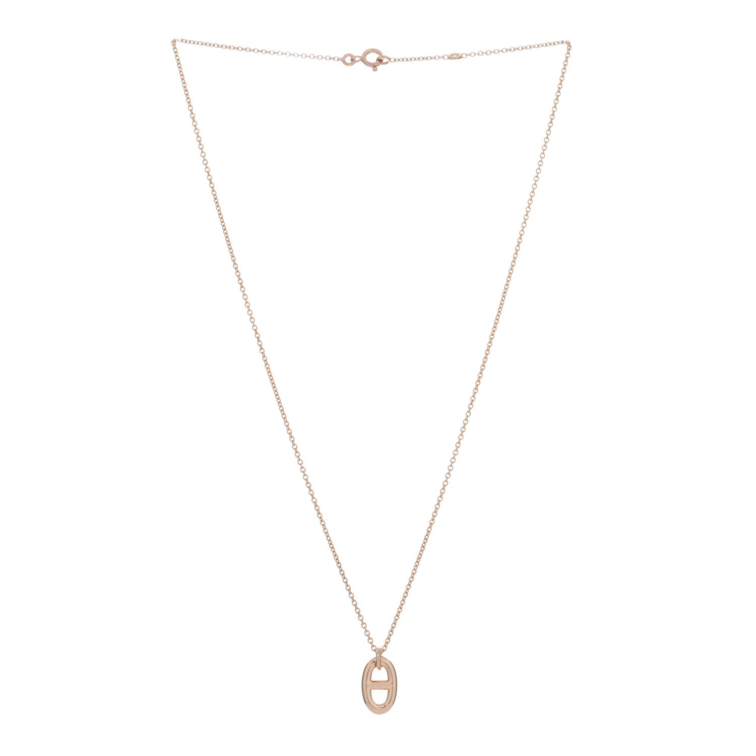 Hermes 18K Rose Gold PM Farandole Pendant Necklace 3 of 6