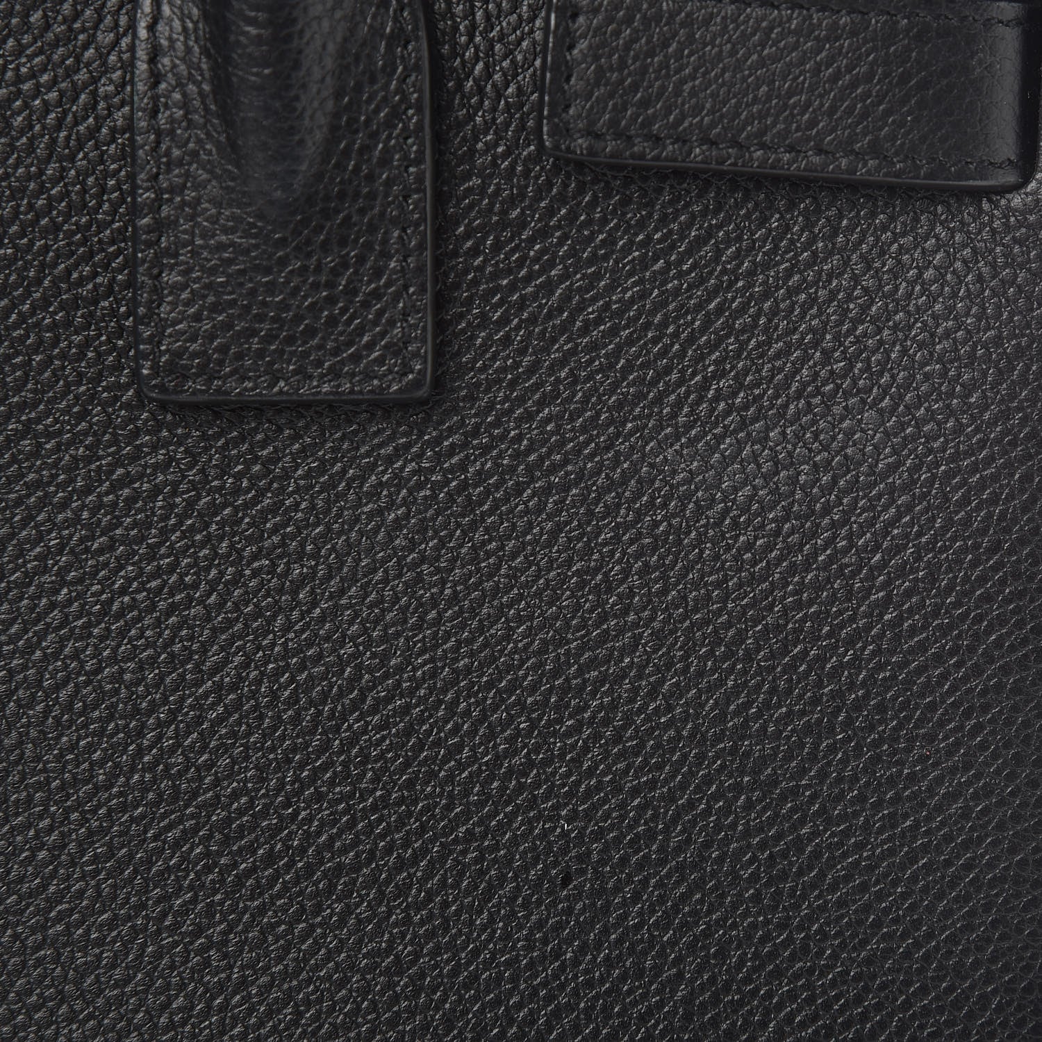 Saint Laurent Grained Calfskin Baby Sac De Jour Black 8 of 11