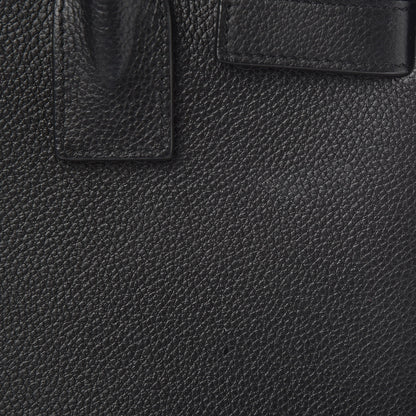 Saint Laurent Grained Calfskin Baby Sac De Jour Black 8 of 11