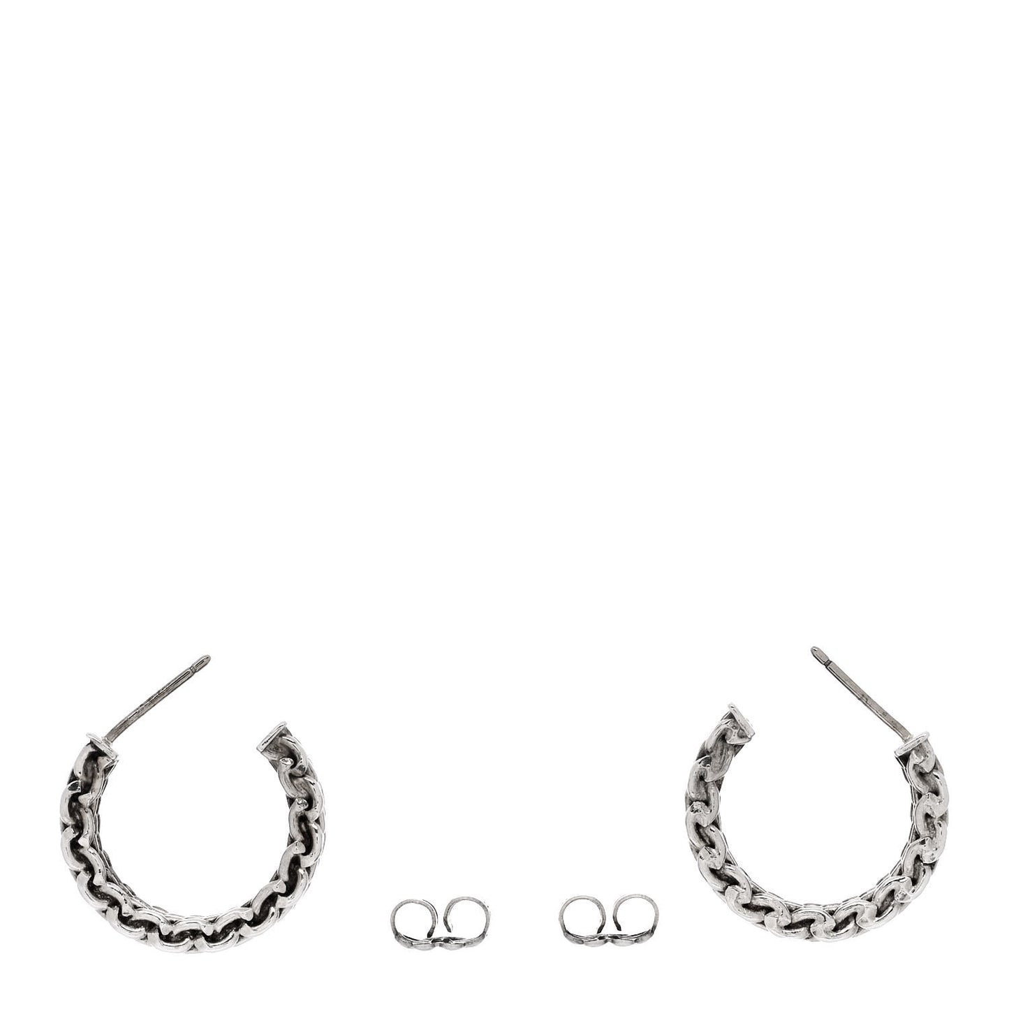Sterling Silver Small Somerset Hoop Earrings