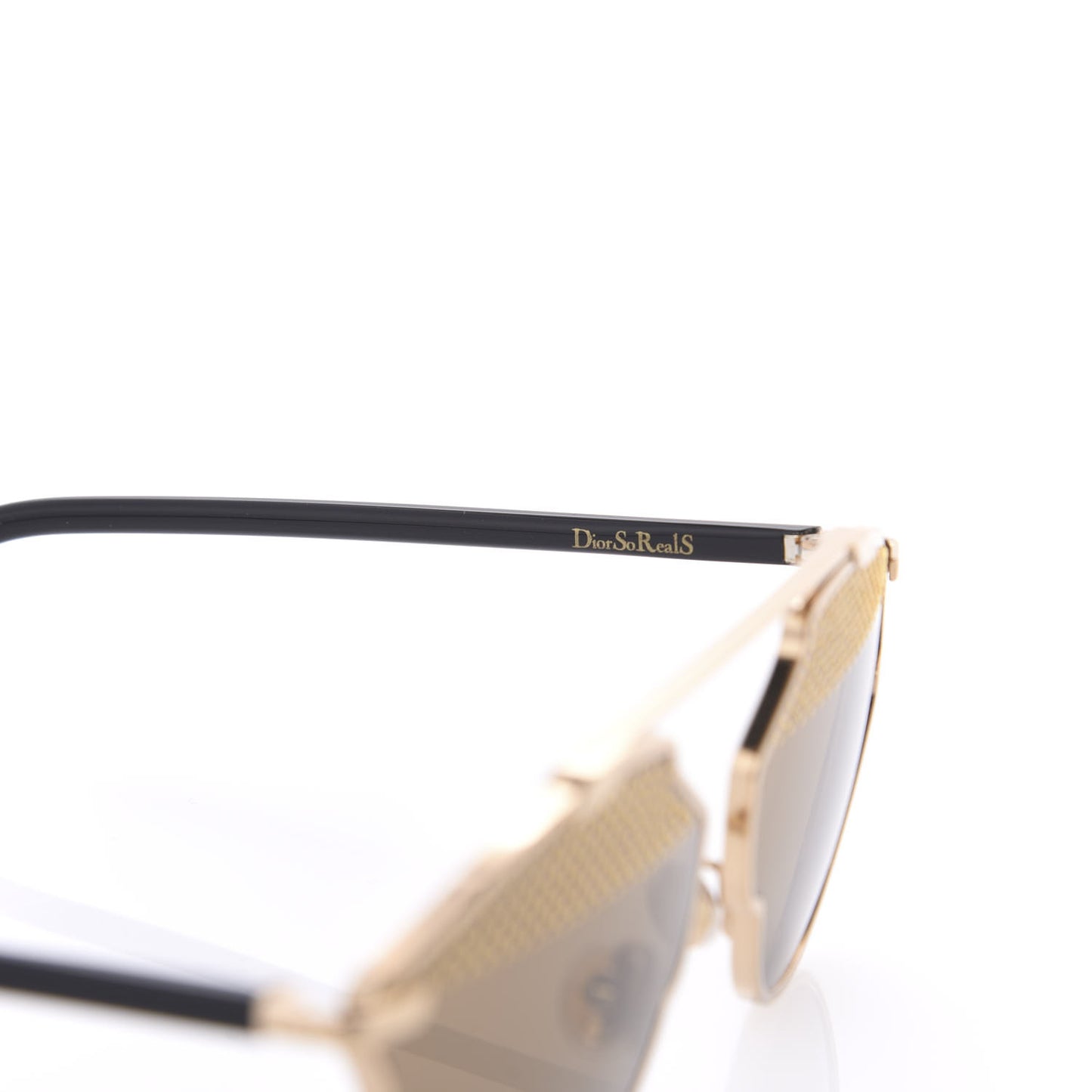 Studded So Real Sunglasses Gold